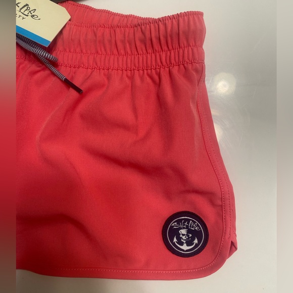 SOLD! Salt Life The Good Daze SLX QD Performance Volley Flamingo Pink Boardshort - Picture 9 of 15